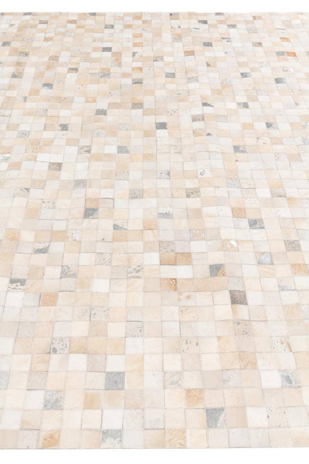 Detail image of 8' 1 x 9' 10 Cowhide Stocks Rug