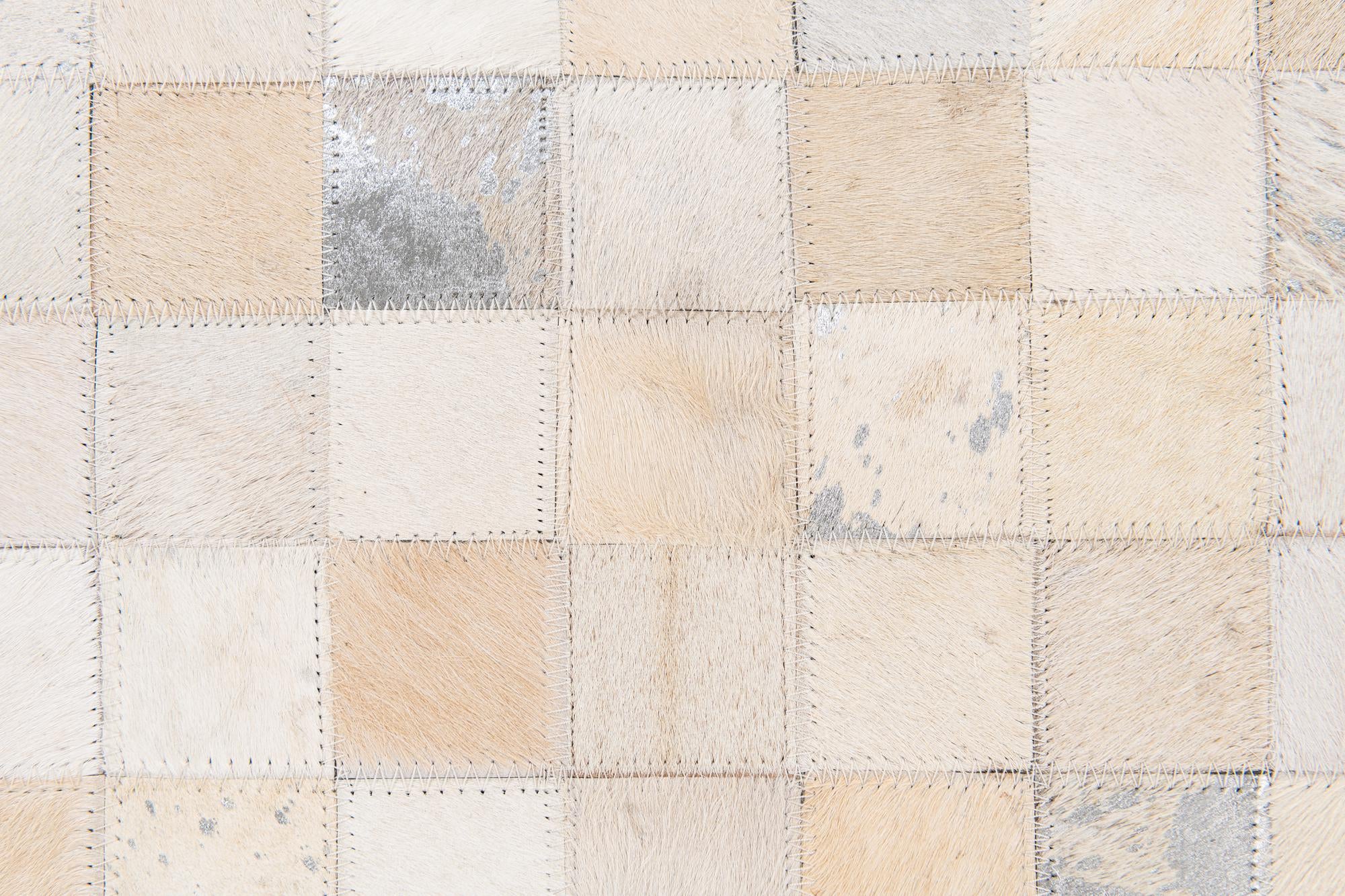 8' 1 x 9' 10 Cowhide Stocks Rug