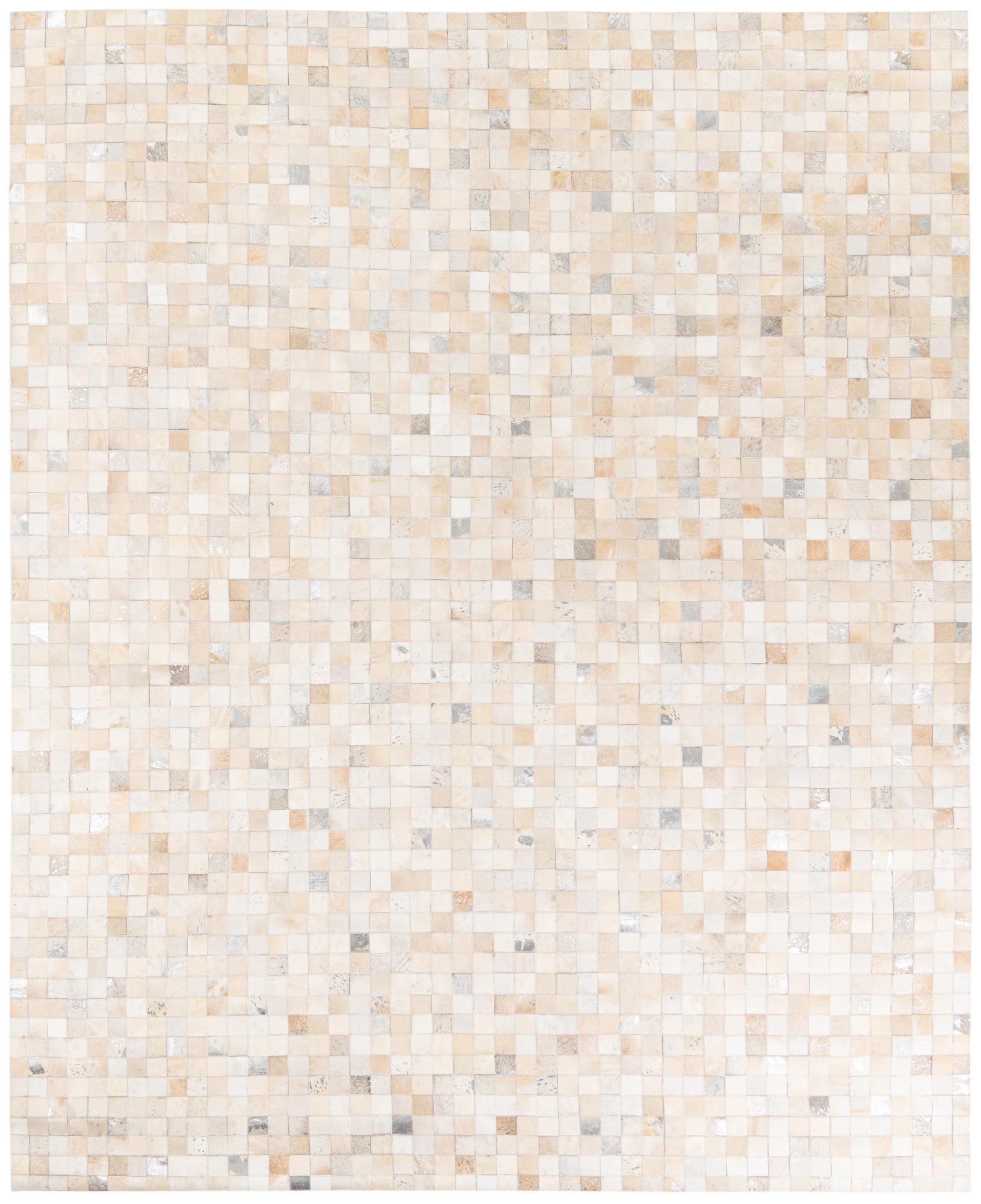 8' 1 x 9' 10 Cowhide Stocks Rug