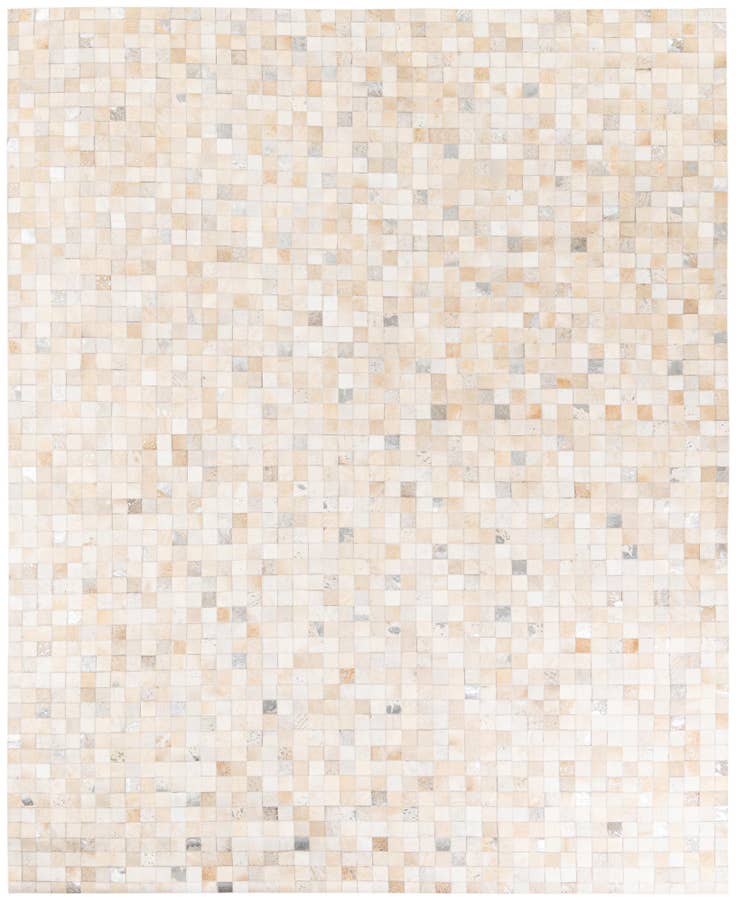 Detail image of 8' 1 x 9' 10 Cowhide Stocks Rug