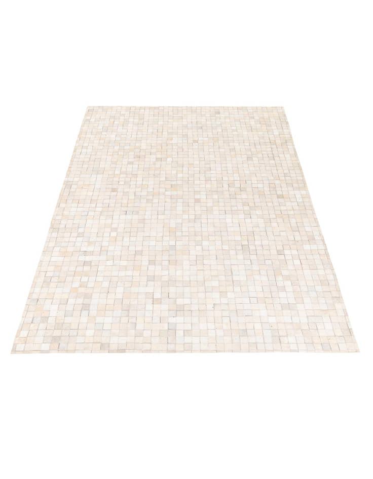 Detail image of 5' 3 x 7' 5 Cowhide Stocks Rug