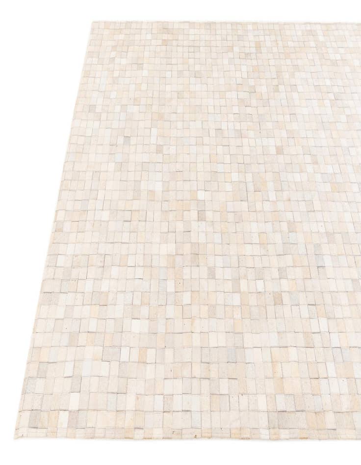 Detail image of 5' 3 x 7' 5 Cowhide Stocks Rug