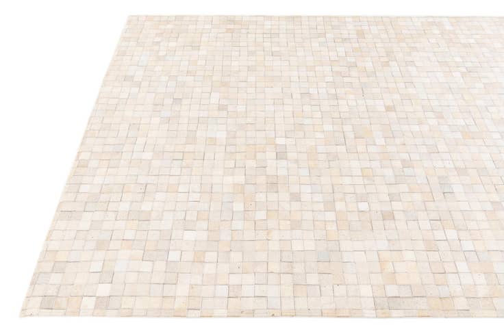 Detail image of 5' 3 x 7' 5 Cowhide Stocks Rug