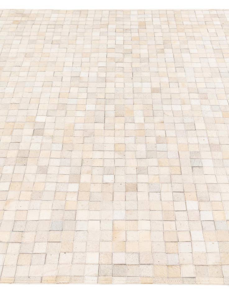 Detail image of 5' 3 x 7' 5 Cowhide Stocks Rug