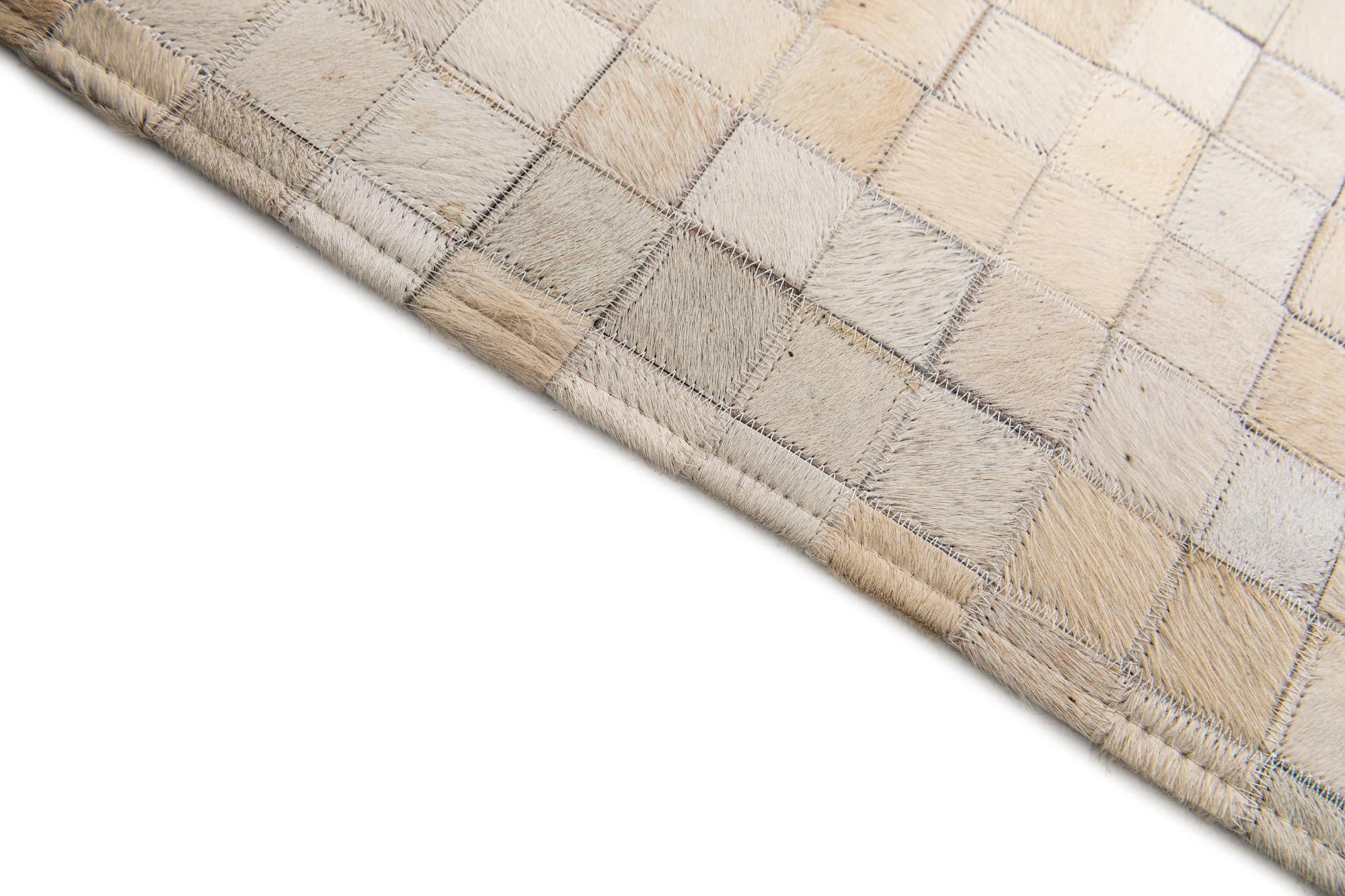 5' 3 x 7' 5 Cowhide Stocks Rug