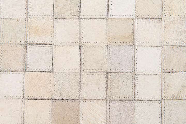 5' 3 x 7' 5 Cowhide Stocks Rug