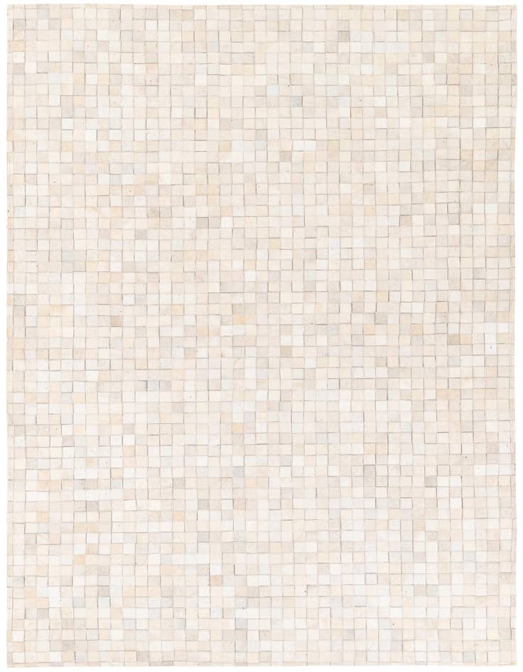 Detail image of 5' 3 x 7' 5 Cowhide Stocks Rug