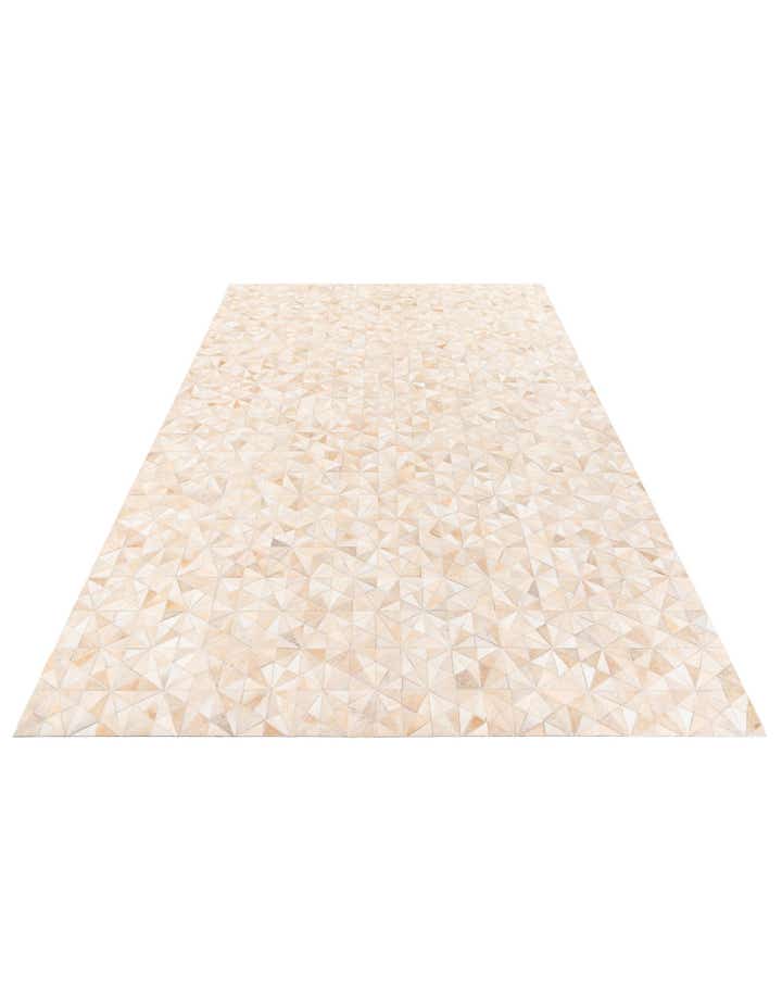 6' 8 x 9' 8 Cowhide Stocks Rug