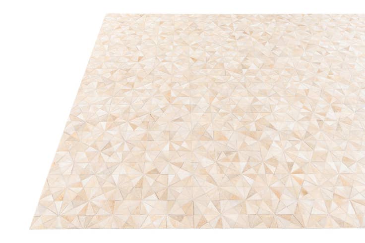 Detail image of 6' 8 x 9' 8 Cowhide Stocks Rug