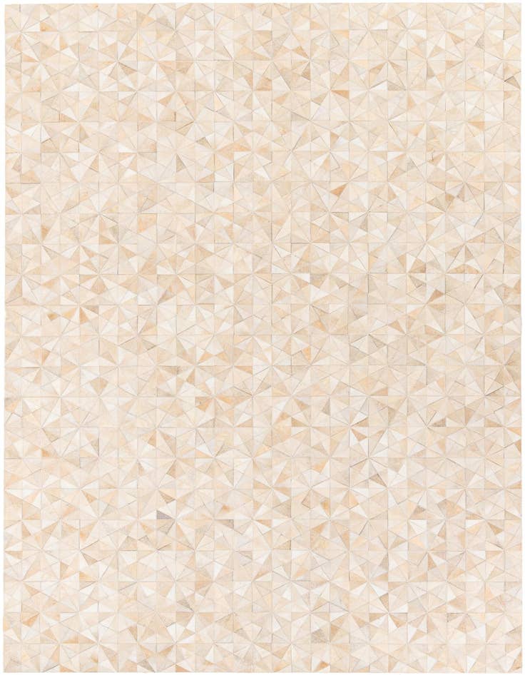 Detail image of 6' 8 x 9' 8 Cowhide Stocks Rug