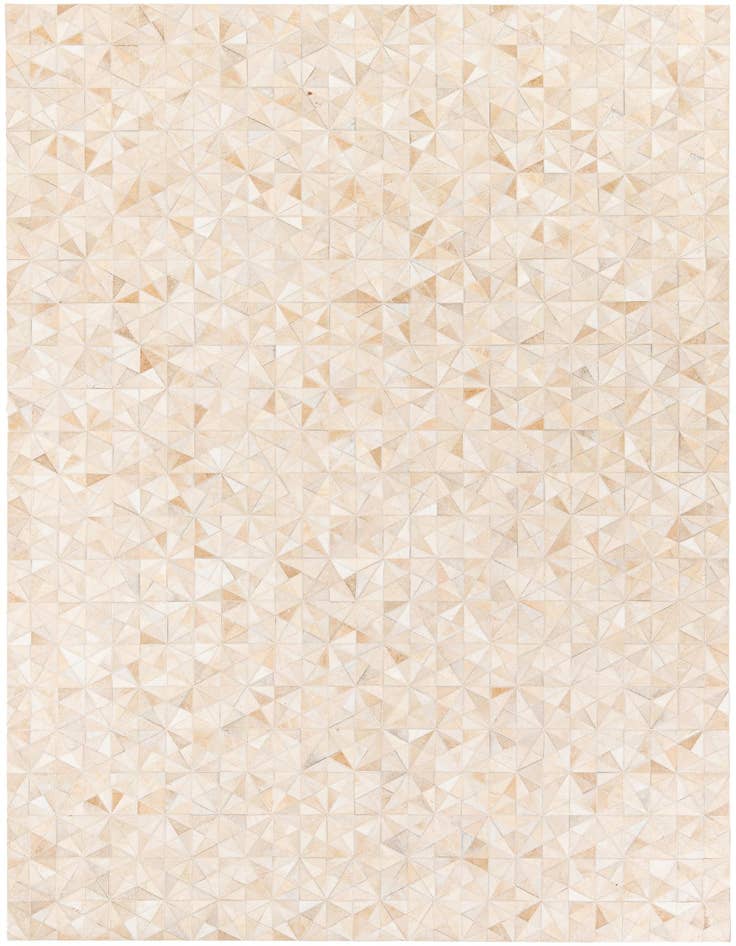 Detail image of 6' 8 x 9' 8 Cowhide Stocks Rug