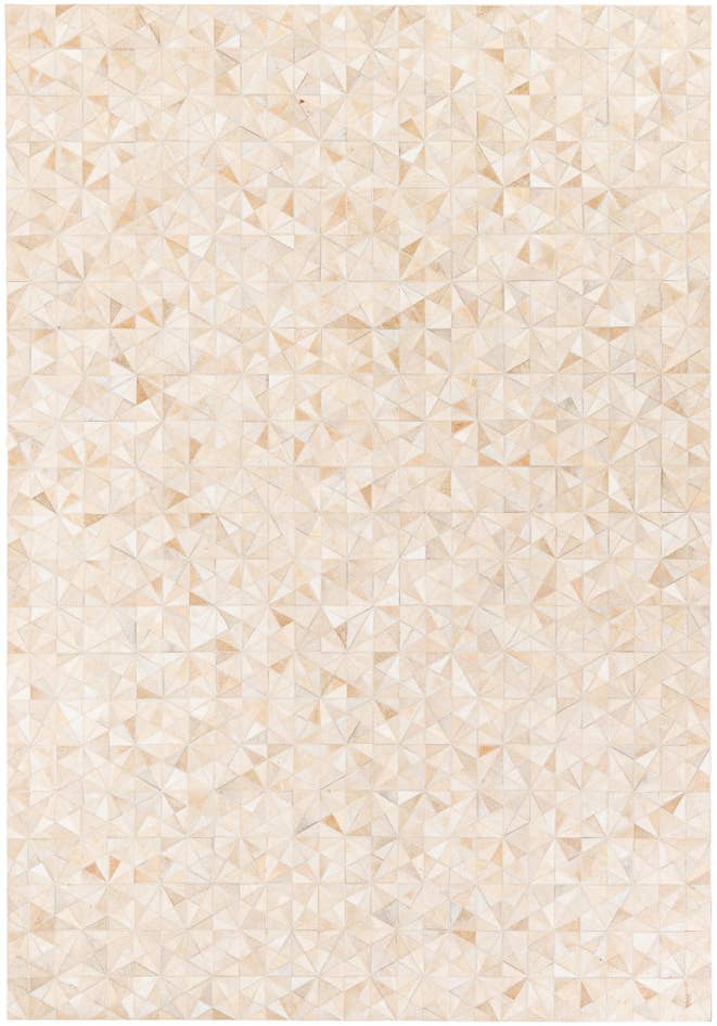Detail image of 6' 8 x 9' 8 Cowhide Stocks Rug