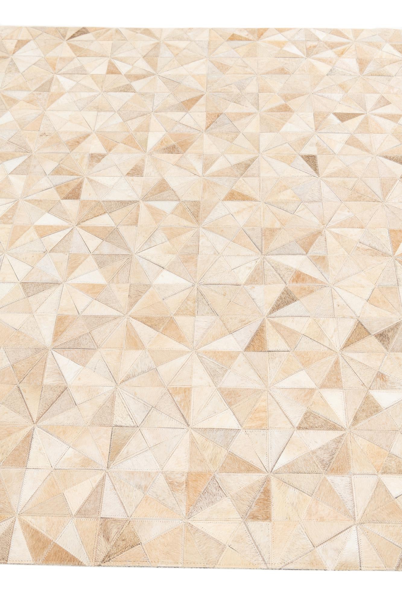 4' 9 x 6' 6 Cowhide Stocks Rug