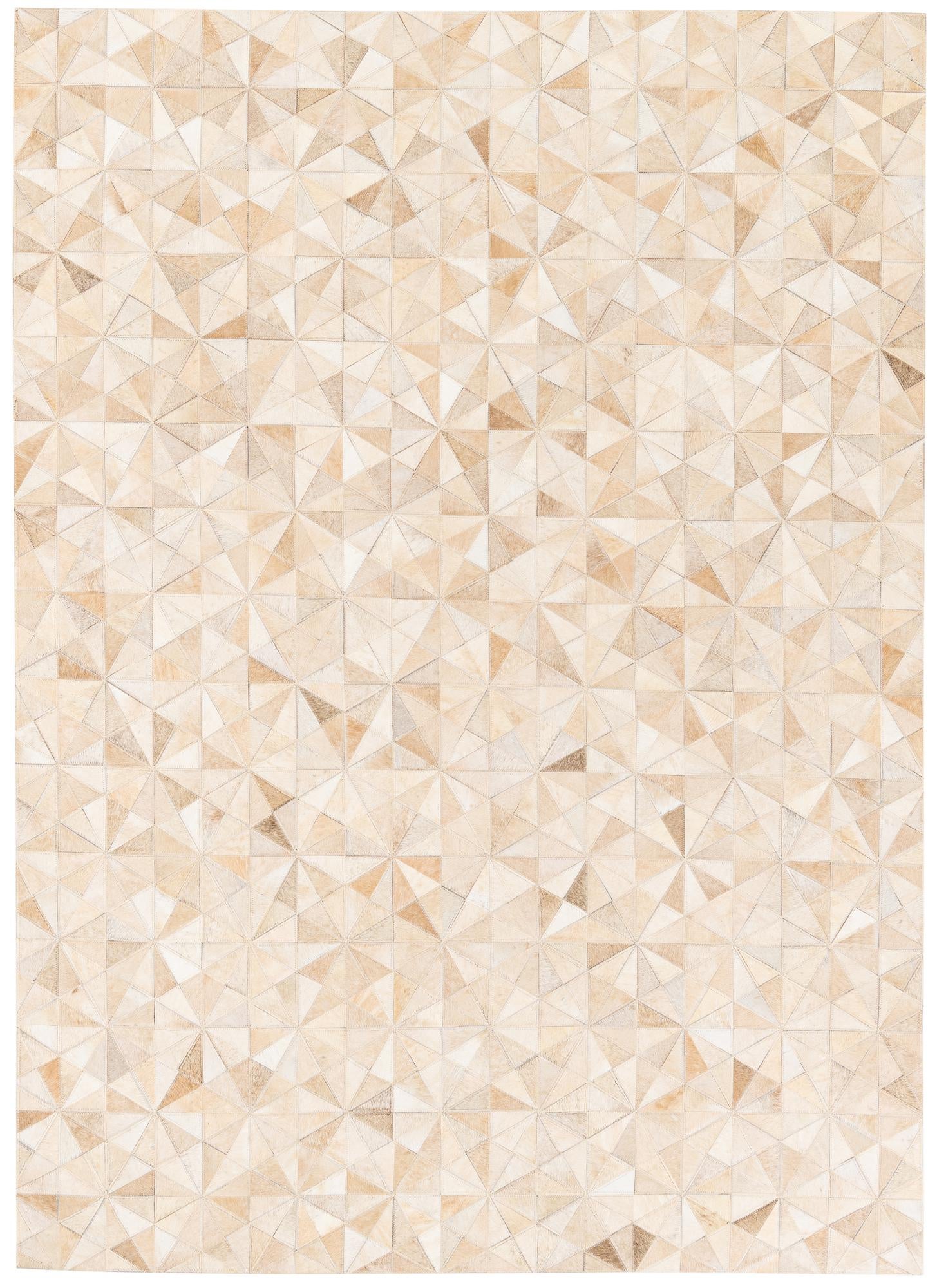 4' 9 x 6' 6 Cowhide Stocks Rug