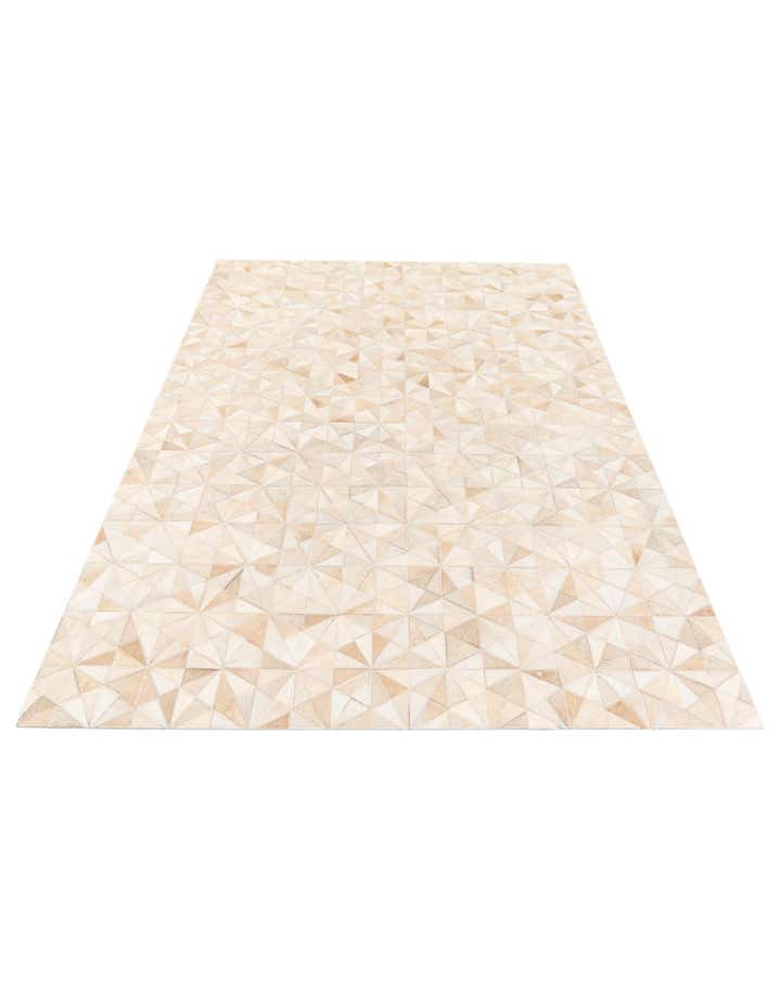 4' 8 x 6' 7 Cowhide Stocks Rug