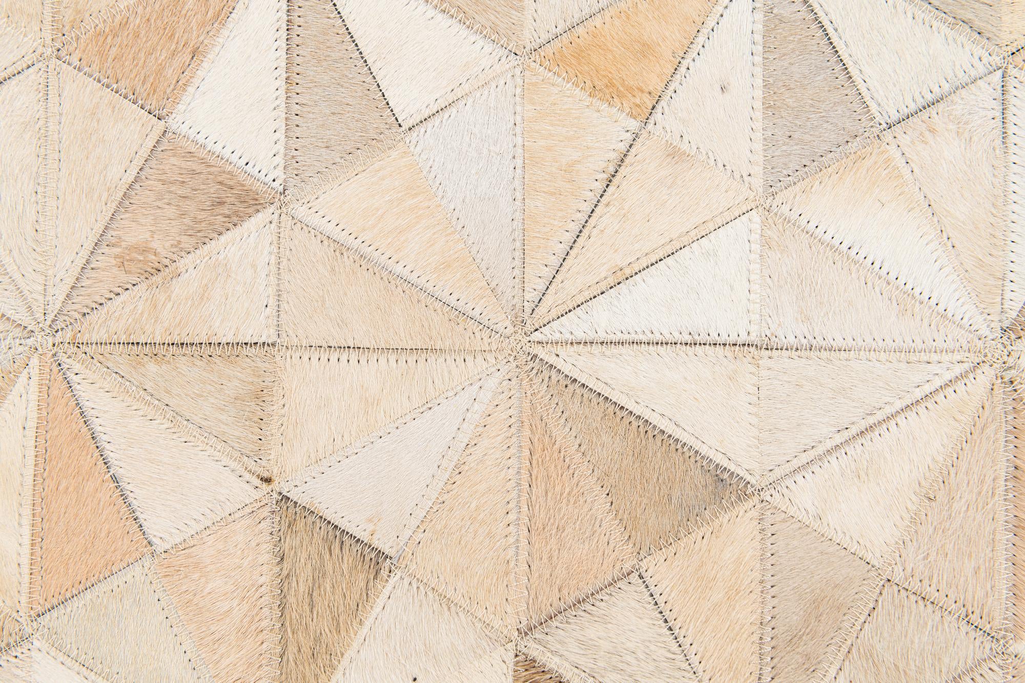 4' 8 x 6' 7 Cowhide Stocks Rug
