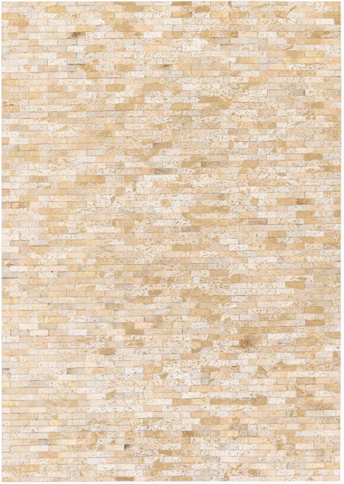 Detail image of 4' 9 x 6' 7 Cowhide Stocks Rug