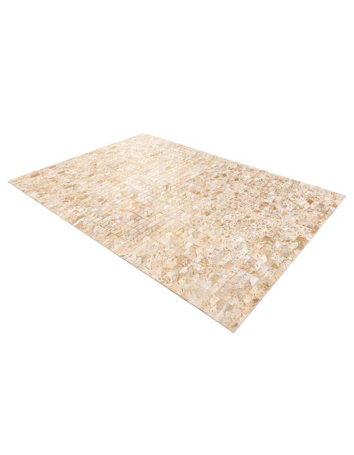 4' 8 x 6' 6 Cowhide Stocks Rug