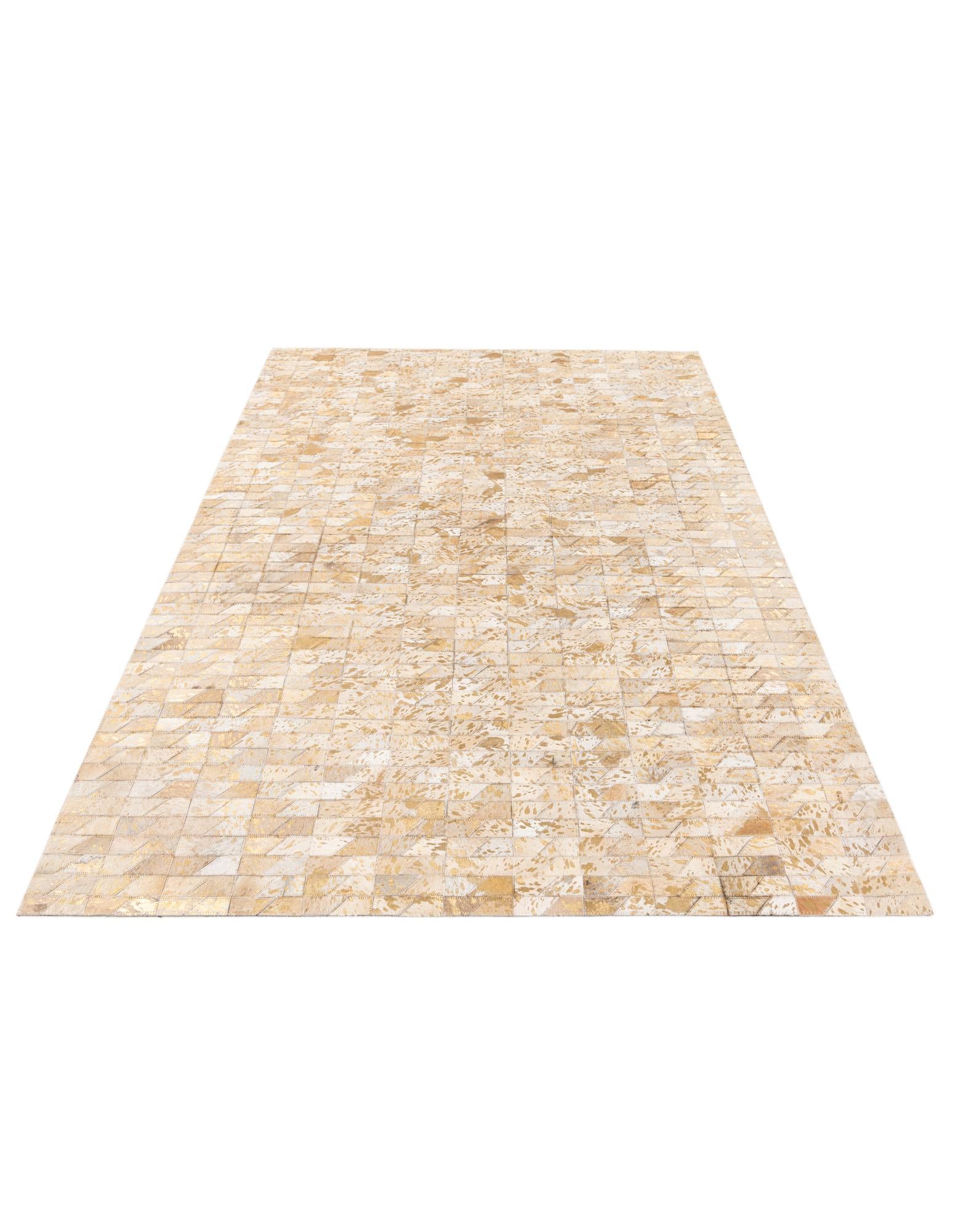 4' 8 x 6' 6 Cowhide Stocks Rug