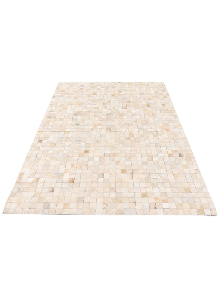 Detail image of 4' x 5' 6 Cowhide Stocks Rug