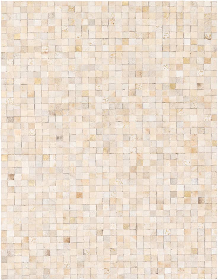 Detail image of 4' x 5' 6 Cowhide Stocks Rug