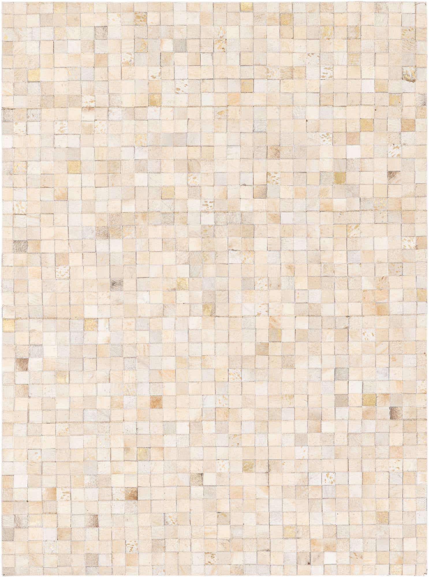 4' x 5' 6 Cowhide Stocks Rug