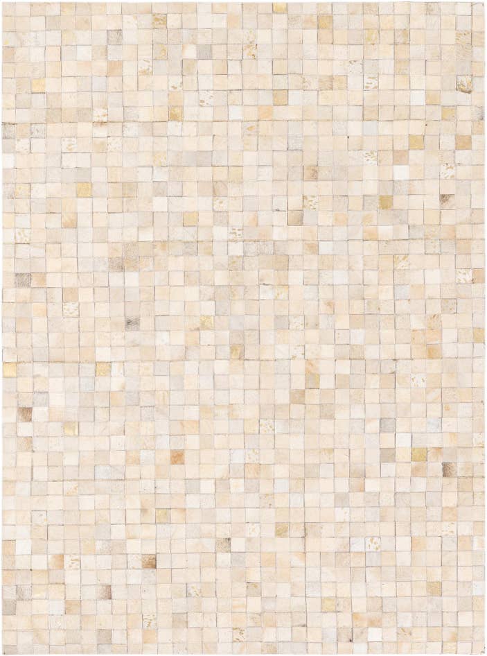 Detail image of 4' x 5' 6 Cowhide Stocks Rug