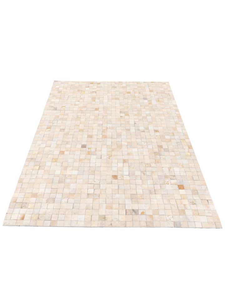 4' 1 x 5' 8 Cowhide Stocks Rug