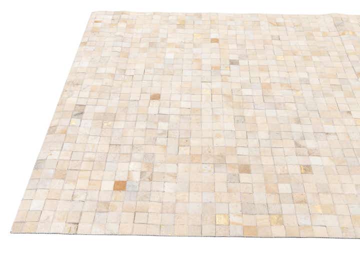 4' 1 x 5' 8 Cowhide Stocks Rug