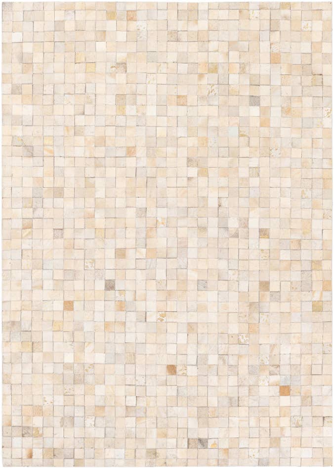 Detail image of 4' 1 x 5' 8 Cowhide Stocks Rug