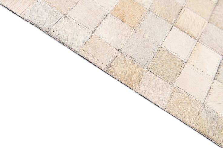 Detail image of 4' x 5' 8 Cowhide Stocks Rug