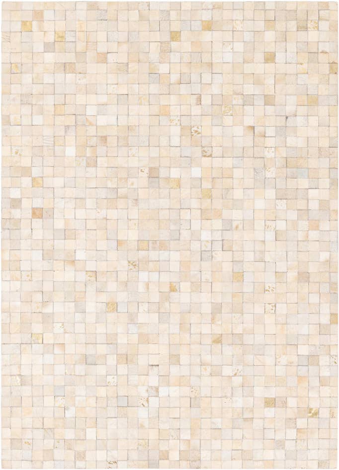 Detail image of 4' x 5' 8 Cowhide Stocks Rug