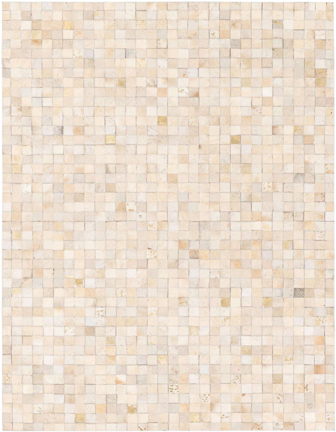 4' x 5' 7 Cowhide Stocks Rug