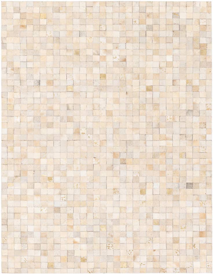 Detail image of 4' x 5' 7 Cowhide Stocks Rug