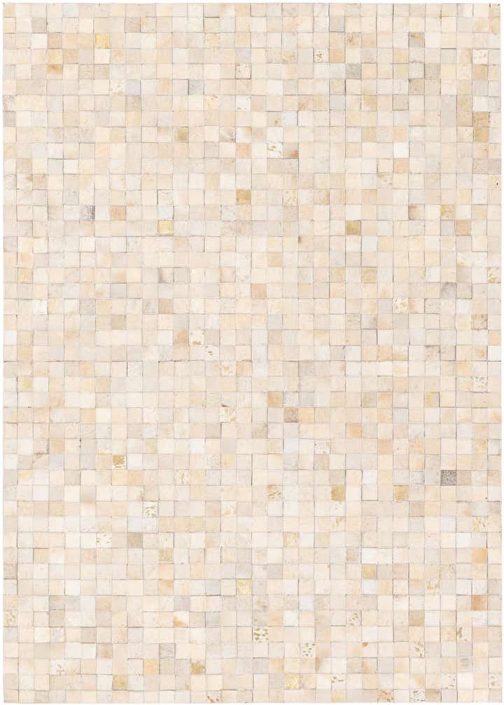 4' x 5' 7 Cowhide Stocks Rug