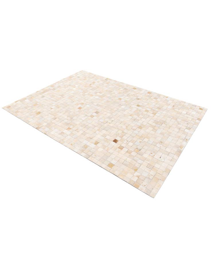 Detail image of 4' x 5' 8 Cowhide Stocks Rug