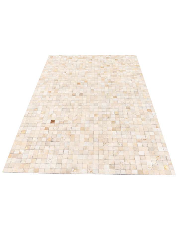 4' x 5' 8 Cowhide Stocks Rug