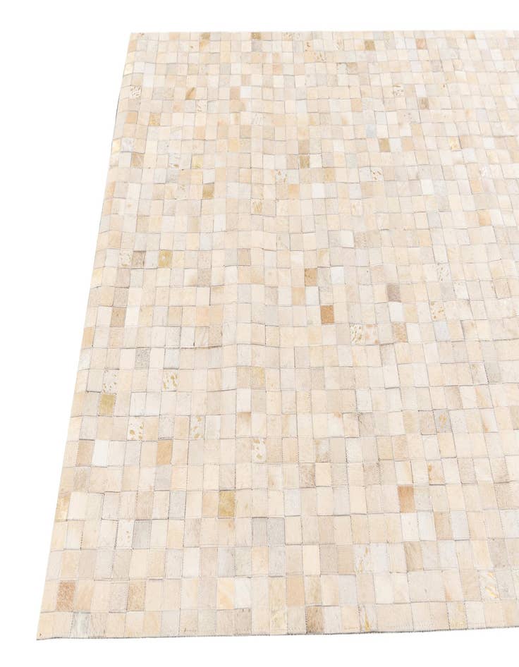 Detail image of 4' x 5' 8 Cowhide Stocks Rug