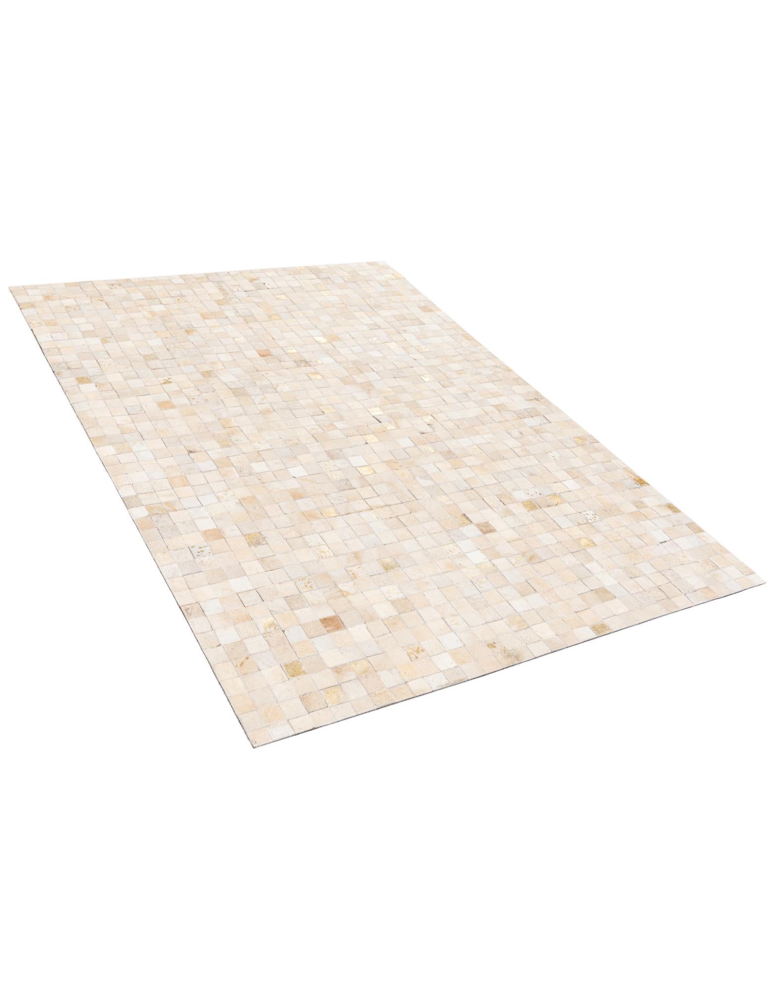 4' x 5' 8 Cowhide Stocks Rug
