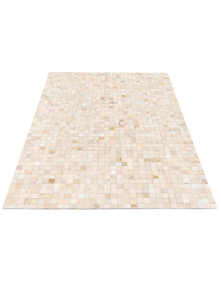 Detail image of 4' x 5' 8 Cowhide Stocks Rug