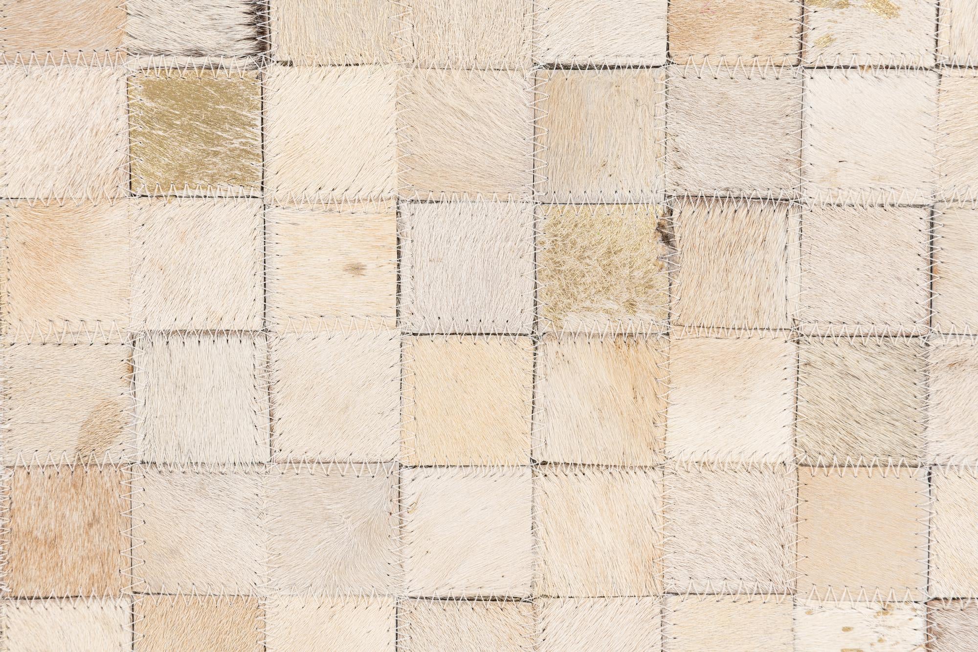 4' x 5' 8 Cowhide Stocks Rug