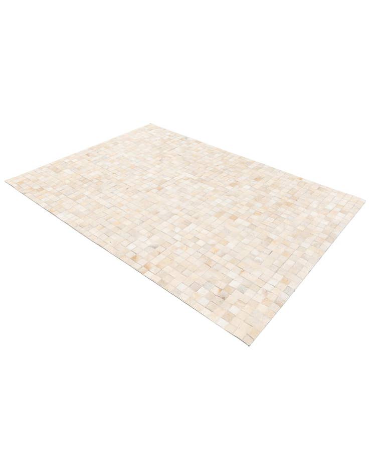 Detail image of 4' 1 x 5' 8 Cowhide Stocks Rug