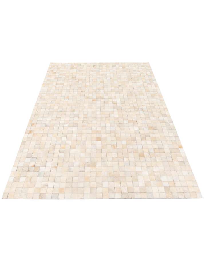 4' 1 x 5' 8 Cowhide Stocks Rug