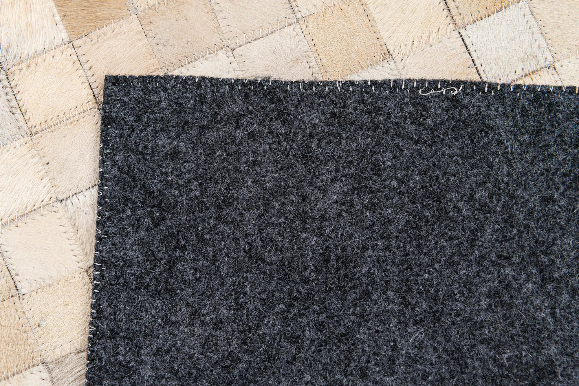 4' 1 x 5' 8 Cowhide Stocks Rug