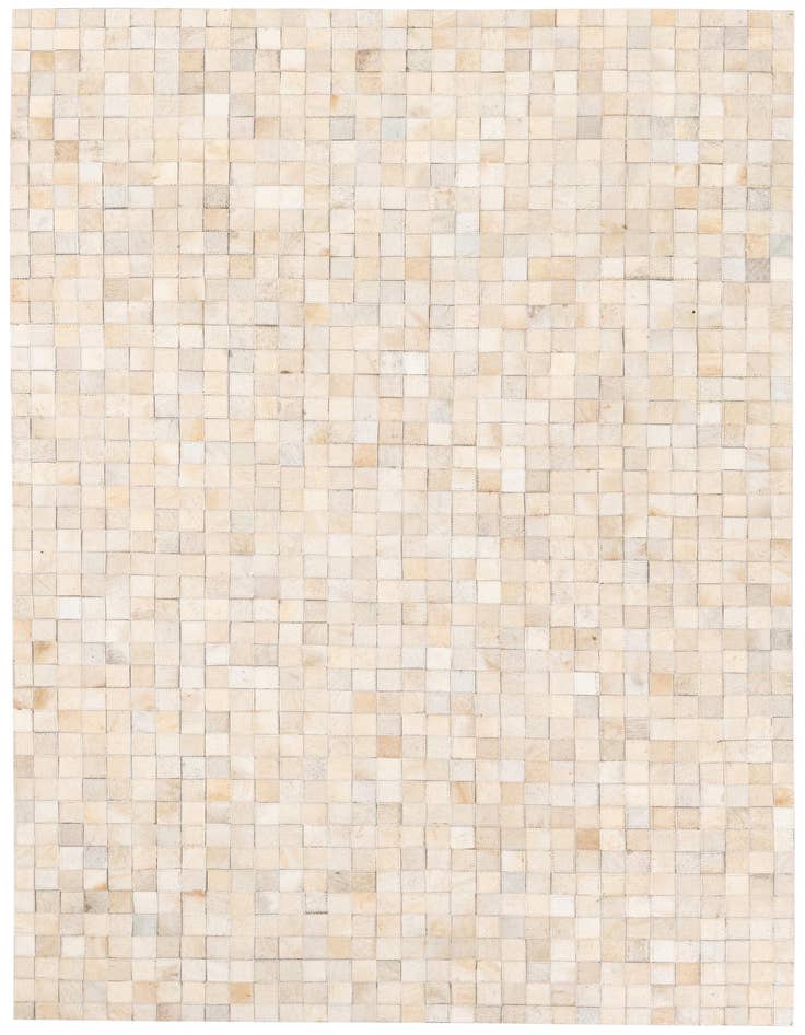 Detail image of 4' 1 x 5' 8 Cowhide Stocks Rug