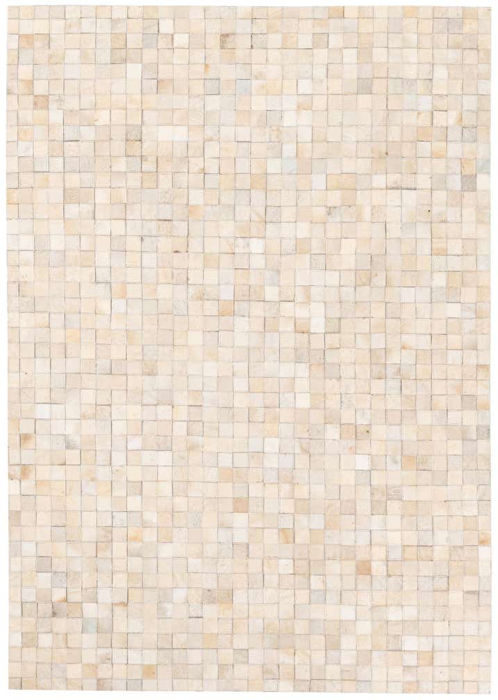 4' 1 x 5' 8 Cowhide Stocks Rug