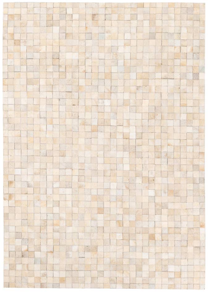 Detail image of 4' 1 x 5' 8 Cowhide Stocks Rug