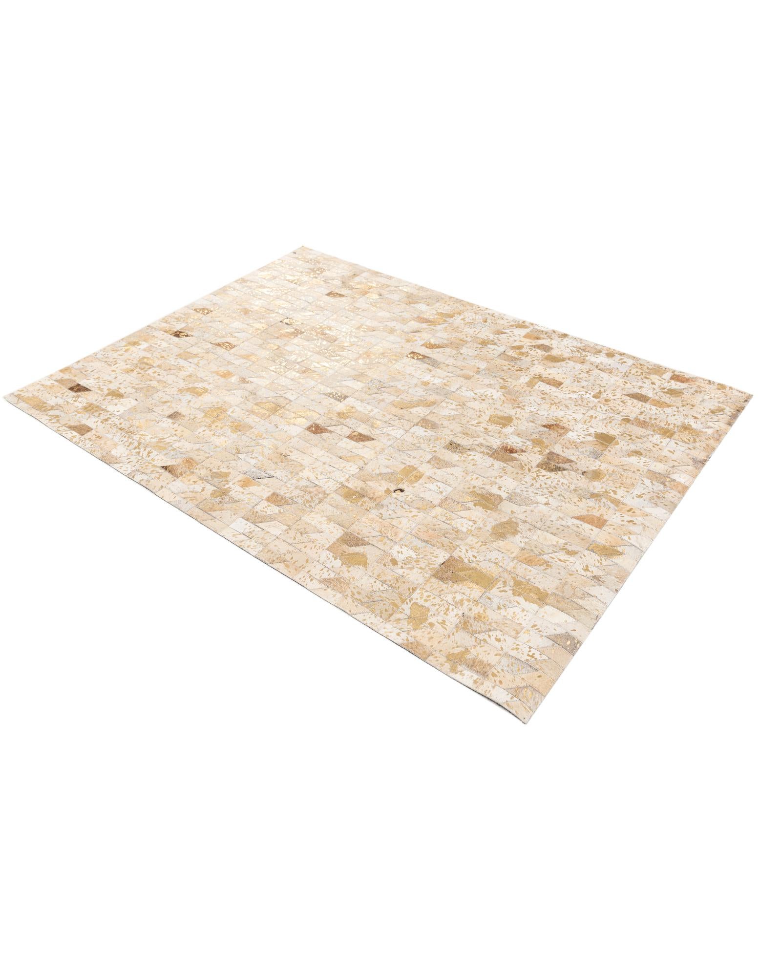 4' x 5' 2 Cowhide Stocks Rug
