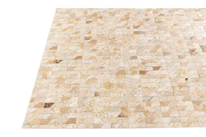 4' x 5' 2 Cowhide Stocks Rug