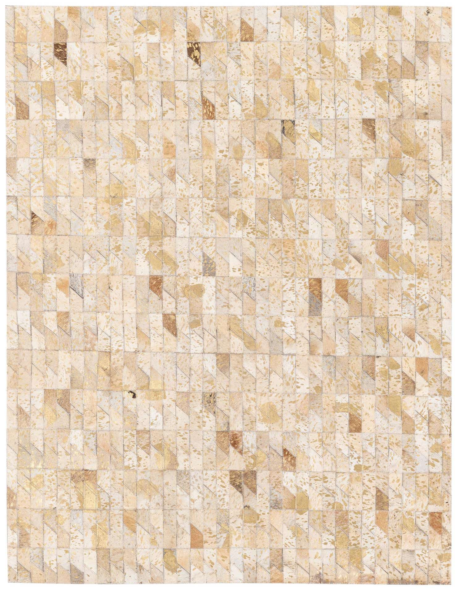 4' x 5' 2 Cowhide Stocks Rug